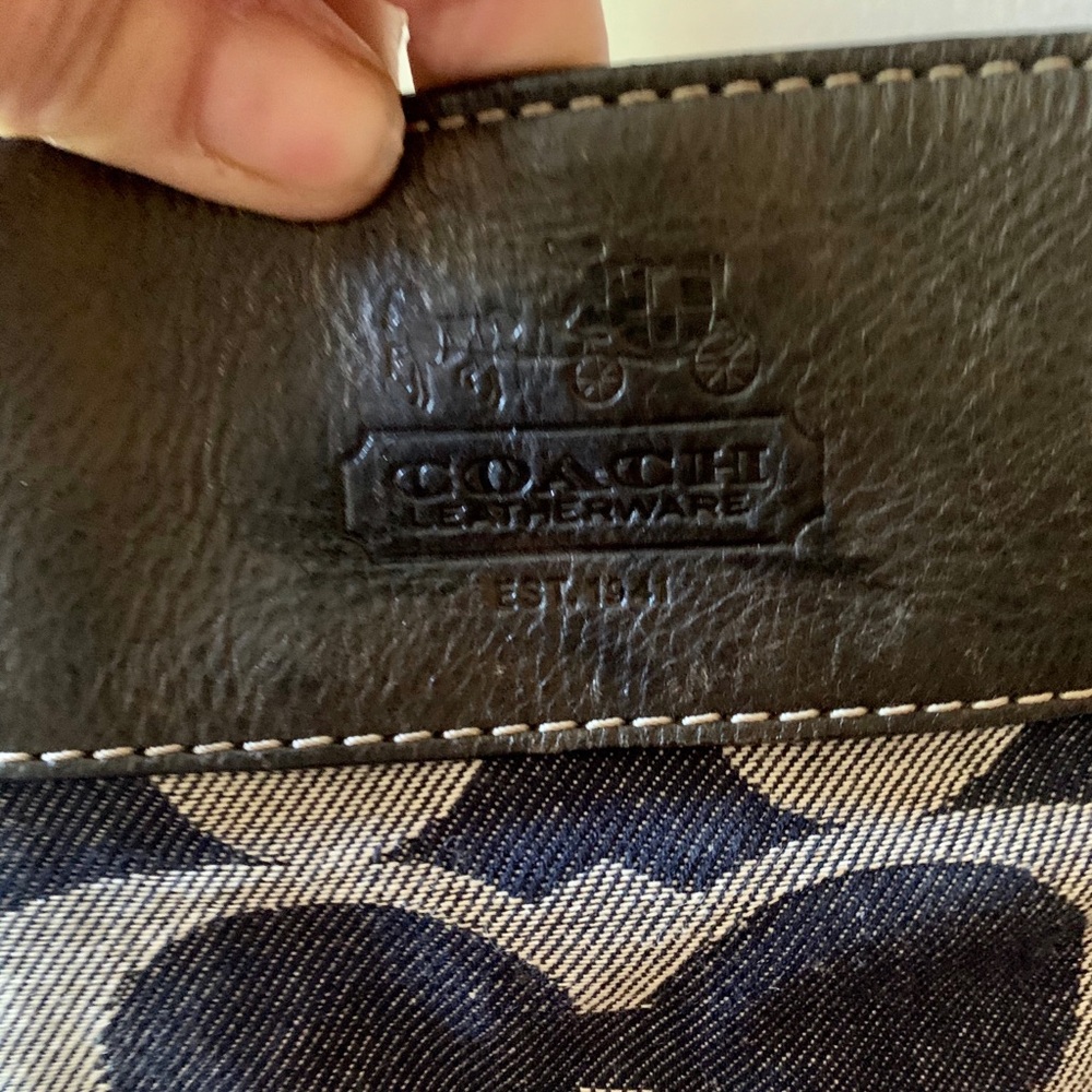 COACH shoulder purse
